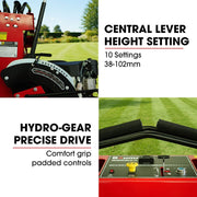 BAUMR-AG 36" Stand-On Zero-Turn Mower, Electric Start, 23hp, 764cc, Hydrostatic Drive, 10 Cut Heights V219-MOWRIDBMS36A