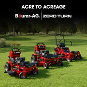 BAUMR-AG 36" Stand-On Zero-Turn Mower, Electric Start, 23hp, 764cc, Hydrostatic Drive, 10 Cut Heights V219-MOWRIDBMS36A