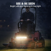BAUMR-AG 50" Zero-Turn Ride On Mower, Electric Start, 23hp, 764cc, Hydrostatic Drive, 7 Cut Heights V219-MOWRIDBMZ50A