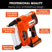 UNIMAC CLS500 15-50mm 18ga 2-in-1 Stapler/Brad Nail Gun, Cordless 20V Lithium Nailer V219-NALCLSUMCA5C0