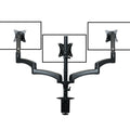 FORTIA Triple Computer Monitor Mount Stand for Desk with 3 Adjustable Arm Holder for 15 to 32 inch Displays V219-OFFCMSFO3X1A