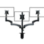 FORTIA Triple Computer Monitor Mount Stand for Desk with 3 Adjustable Arm Holder for 15 to 32 inch Displays V219-OFFCMSFO3X1A