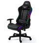 Overdrive Gaming Chair, with Bluetooth Speakers, RGB LED Lights, Reclining Game Armchair, Black V219-OFFGCROV5BKA