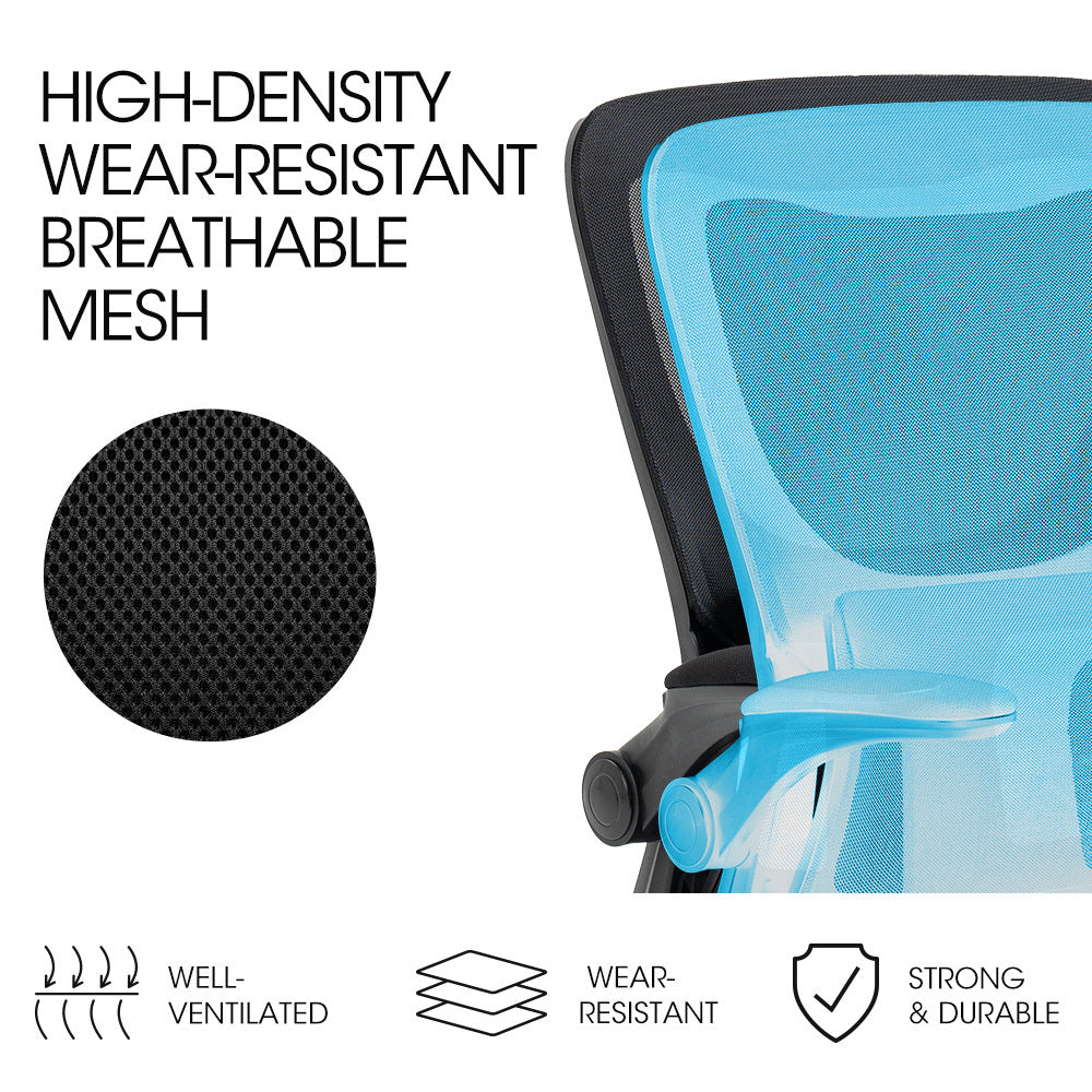 FORTIA Ergonomic Mesh Office Chair Computer Seat Adjustable Recline, Black V219-OFFOCRFOE2NKA