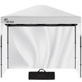 RED TRACK 3.6x2.2m Ultra Compact Folding Gazebo, Walls, Carry bag, Portable Outdoor Popup Marquee for Camping V219-OTDGZBRT2WWA