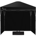 RED TRACK 3x3m Ultra Compact Folding Gazebo, Walls, Carry bag, Portable Outdoor Popup Marquee for Camping V219-OTDGZBRT3WKA