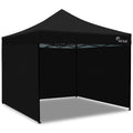 RED TRACK 3x3m Premium Pop Up Gazebo Marquee, Patented Steel Cable Canopy Support System, Wheeled Carry Bag, V219-OTDGZWRT33KB