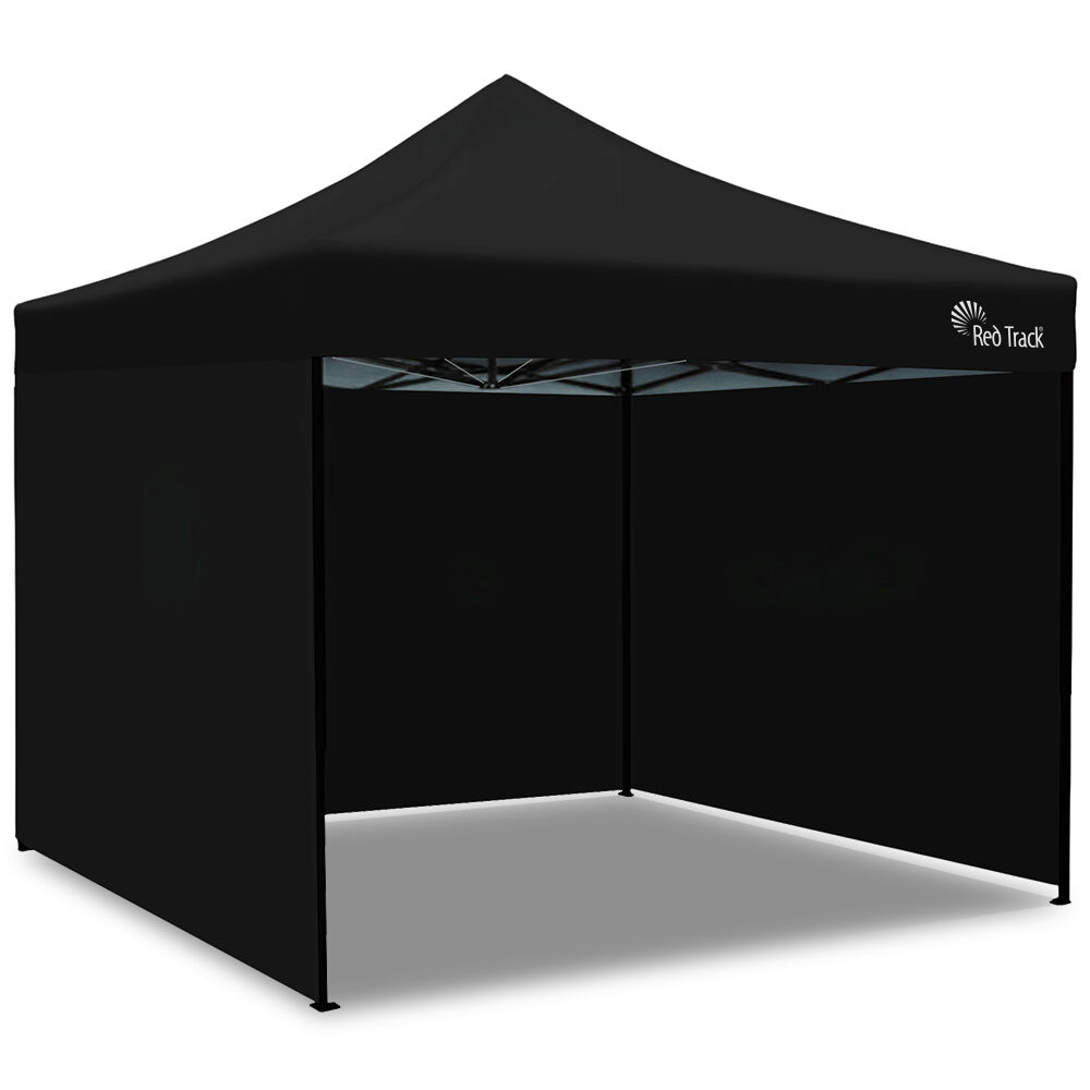 RED TRACK 3x3m Premium Pop Up Gazebo Marquee, Patented Steel Cable Canopy Support System, Wheeled Carry Bag, V219-OTDGZWRT33KB
