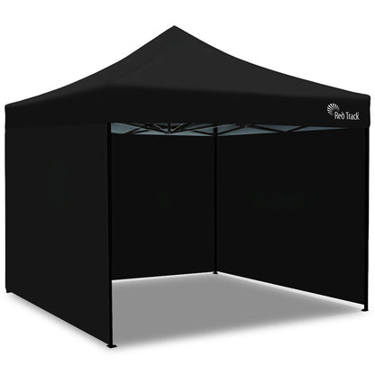 RED TRACK 3x3m Premium Pop Up Gazebo Marquee, Patented Steel Cable Canopy Support System, Wheeled Carry Bag, V219-OTDGZWRT33KB