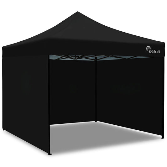 RED TRACK 3x3m Premium Pop Up Gazebo Marquee, Patented Steel Cable Canopy Support System, Wheeled Carry Bag, V219-OTDGZWRT33KB