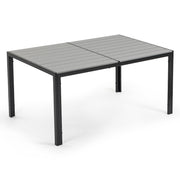 FORTIA 150x90cm Outdoor Dining Table, Rectangular, Furniture for Outside V219-OTDTBLFOS1PA