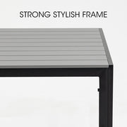 FORTIA 150x90cm Outdoor Dining Table, Rectangular, Furniture for Outside V219-OTDTBLFOS1PA