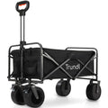 TRUNDL 106L Electric Folding Pull Cart, Powerful Easy Hill Climbing, All-terrain Wheels, Wagon for Beach V219-PCTELETN6KKA