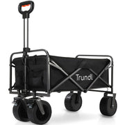 TRUNDL 106L Electric Folding Pull Cart, Powerful Easy Hill Climbing, All-terrain Wheels, Wagon for Beach V219-PCTELETN6KKA