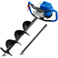 POWERBLADE PD750 52cc 2-Stroke Petrol Post Hole Digger, 200mm Auger w/ 600mm Extension Shaft V219-PHDPTRPB7C2A