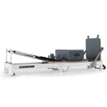 PROFLEX Aluminium Pilates Reformer Machine, Stretch Bed with box and jump board accessories V219-PILALUPFA8GA