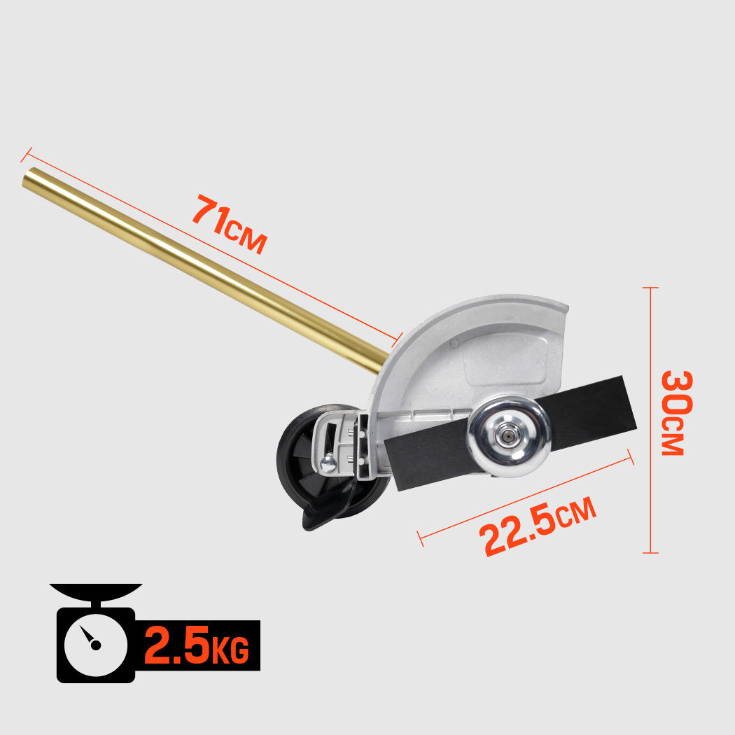 Baumr-AG Grass Edger Attachment Pole Garden Trimmer Brushcutter Lawn Edge V219-PLTATCBMRAEDG