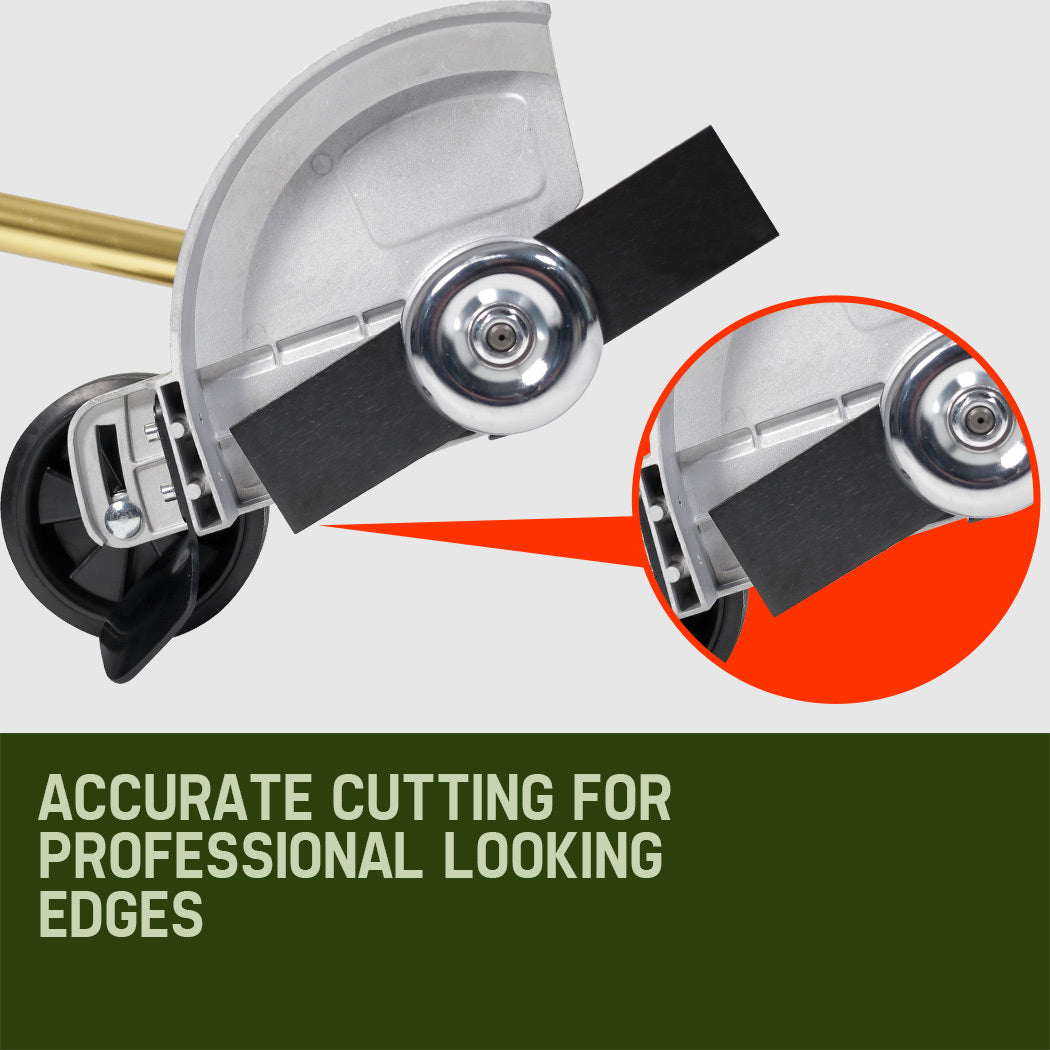 Baumr-AG Grass Edger Attachment Pole Garden Trimmer Brushcutter Lawn Edge V219-PLTATCBMRAEDG