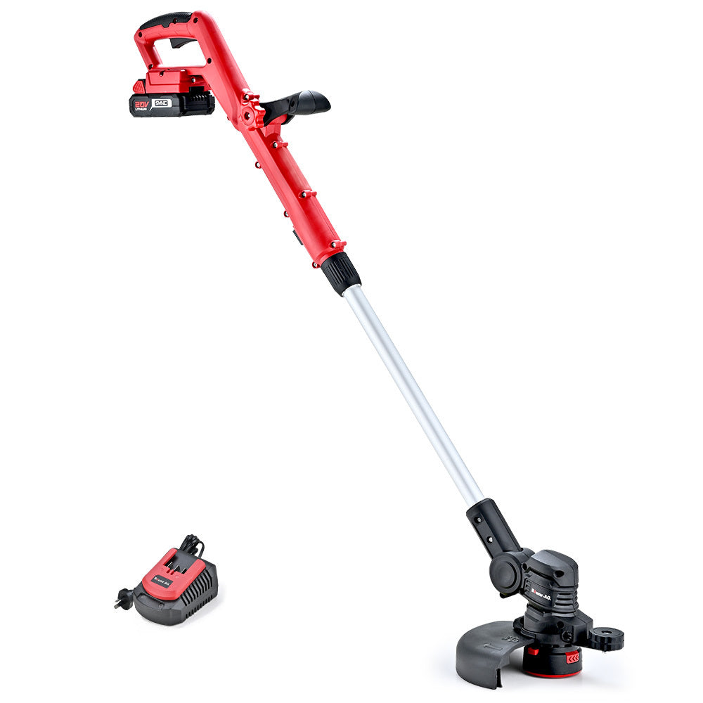 BAUMR-AG LN3 20V SYNC Cordless 2in1 Line Trimmer & Lawn Edger, with Battery and Charger Kit, Adjustable head, V219-PLTCLSBMLN3A