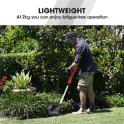 BAUMR-AG LN3 20V SYNC Cordless 2in1 Line Trimmer & Lawn Edger, with Battery and Charger Kit, Adjustable head, V219-PLTCLSBMLN3A