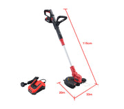 Baumr-AG 20V Cordless Line Trimmer Whipper Snipper Electric Garden Tool, 2.0Ah Lithium Battery Charger V219-PLTCLSBMRALT3