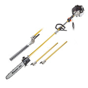 Baumr-AG 65CC Long Reach Pole Chainsaw Hedge Trimmer Pruner Chain Saw Tree Multi Tool V219-PLTL21BMRA2C2