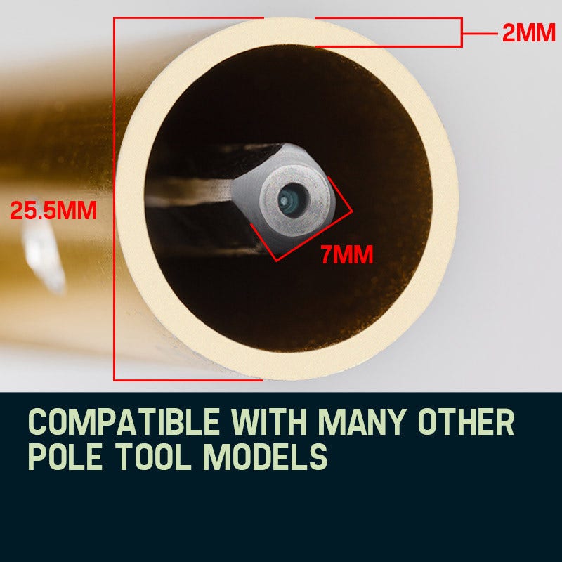 MTM 62CC Long Reach Pole Chainsaw Hedge Trimmer Pruner Chain Saw Cutter Multi Tool V219-PLTL21MTMB2C0