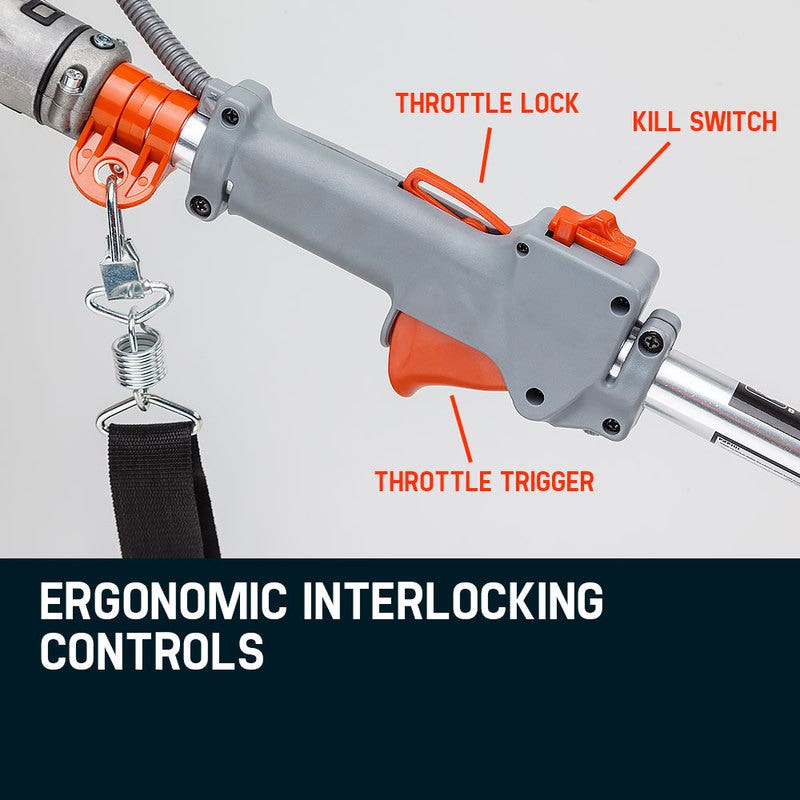 MTM Pole Chainsaw Brush Cutter Whipper Snipper Hedge Trimmer Saw Multi Tool 62CC V219-PLTL71MTMA7C0