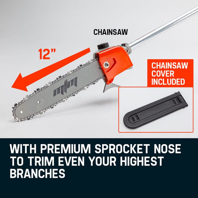 MTM Pole Chainsaw Brush Cutter Whipper Snipper Hedge Trimmer Saw Multi Tool 62CC V219-PLTL71MTMA7C0