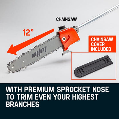 MTM Pole Chainsaw Brush Cutter Whipper Snipper Hedge Trimmer Saw Multi Tool 62CC V219-PLTL71MTMA7C0