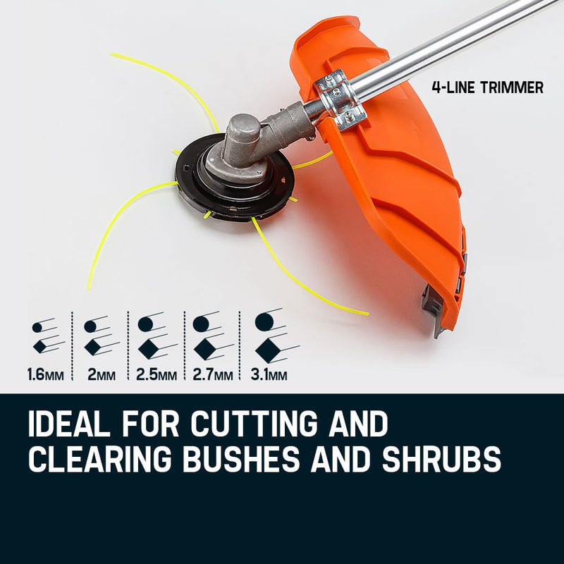MTM Pole Chainsaw Brush Cutter Whipper Snipper Hedge Trimmer Saw Multi Tool 62CC V219-PLTL71MTMA7C0