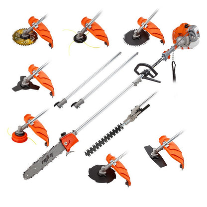 MTM 62CC Pole Chainsaw Hedge Trimmer Saw Brush Cutter Whipper Snipper Multi Tool V219-PLTL91MTMA9C0