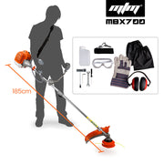 MTM 62cc 7in1 Brush Cutter Garden Multi-Tool , Pole Hedge & Line Trimmer, Bullhorn Handle, 12" Tree Trimming V219-PLTM71MTMA7C0