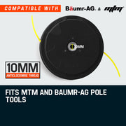 MTM Twister Bump Feed Line Trimmer Head Whipper Snipper Brush Cutter Brushcutter V219-PLTTRMMTMAH2B