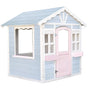 ROVO KIDS Cubby House, Outdoor Wooden DIY Timber Cottage Style Playhouse, for Children V219-PLYCBHRV1BLA