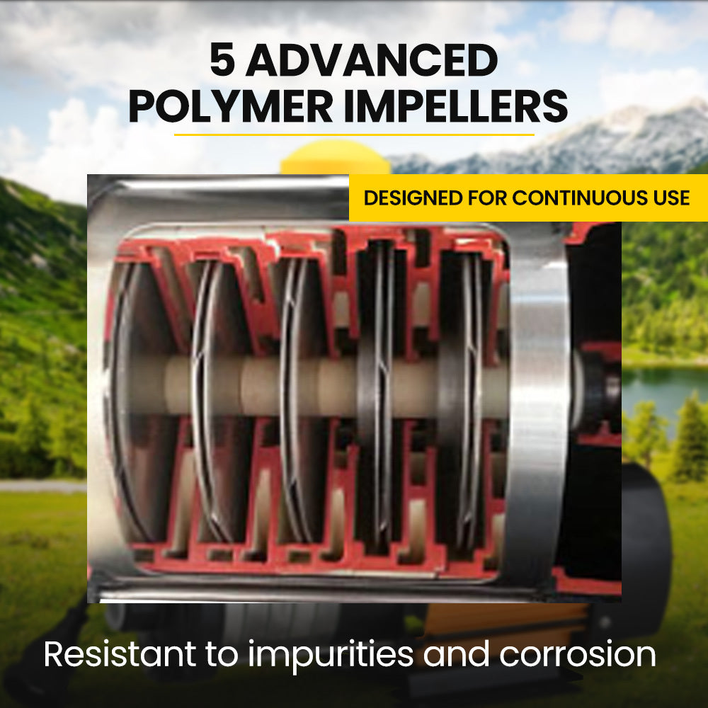 Protege Multi Stage Water Pump High Pressure Rain Tank Garden Farm House V219-PMPELEPROA5S1