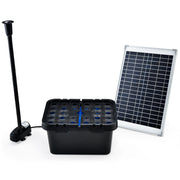 PROTEGE 10W Solar Powered Water Fountain Pump Pond Kit with Eco Filter Box V219-PMPFPKPROAF20