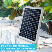 PROTEGE 20W Solar Fountain Pump Garden Water Pool Pond Kit with Eco Filter Box V219-PMPFPKPROAF30