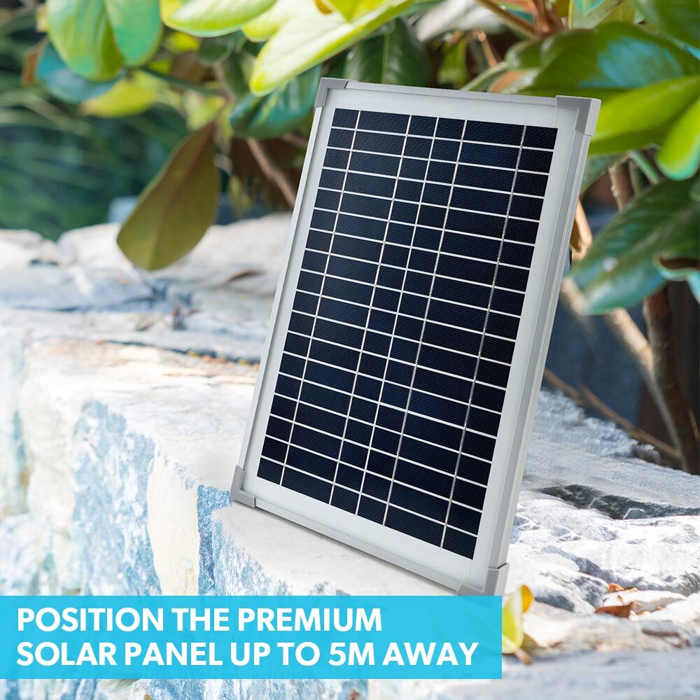 PROTEGE 20W Solar Fountain Pump Garden Water Pool Pond Kit with Eco Filter Box V219-PMPFPKPROAF30