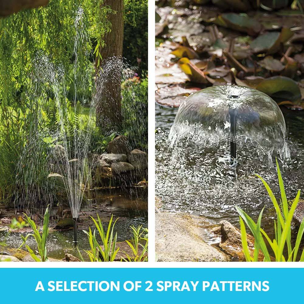 PROTEGE 20W Solar Fountain Pump Garden Water Pool Pond Kit with Eco Filter Box V219-PMPFPKPROAF30