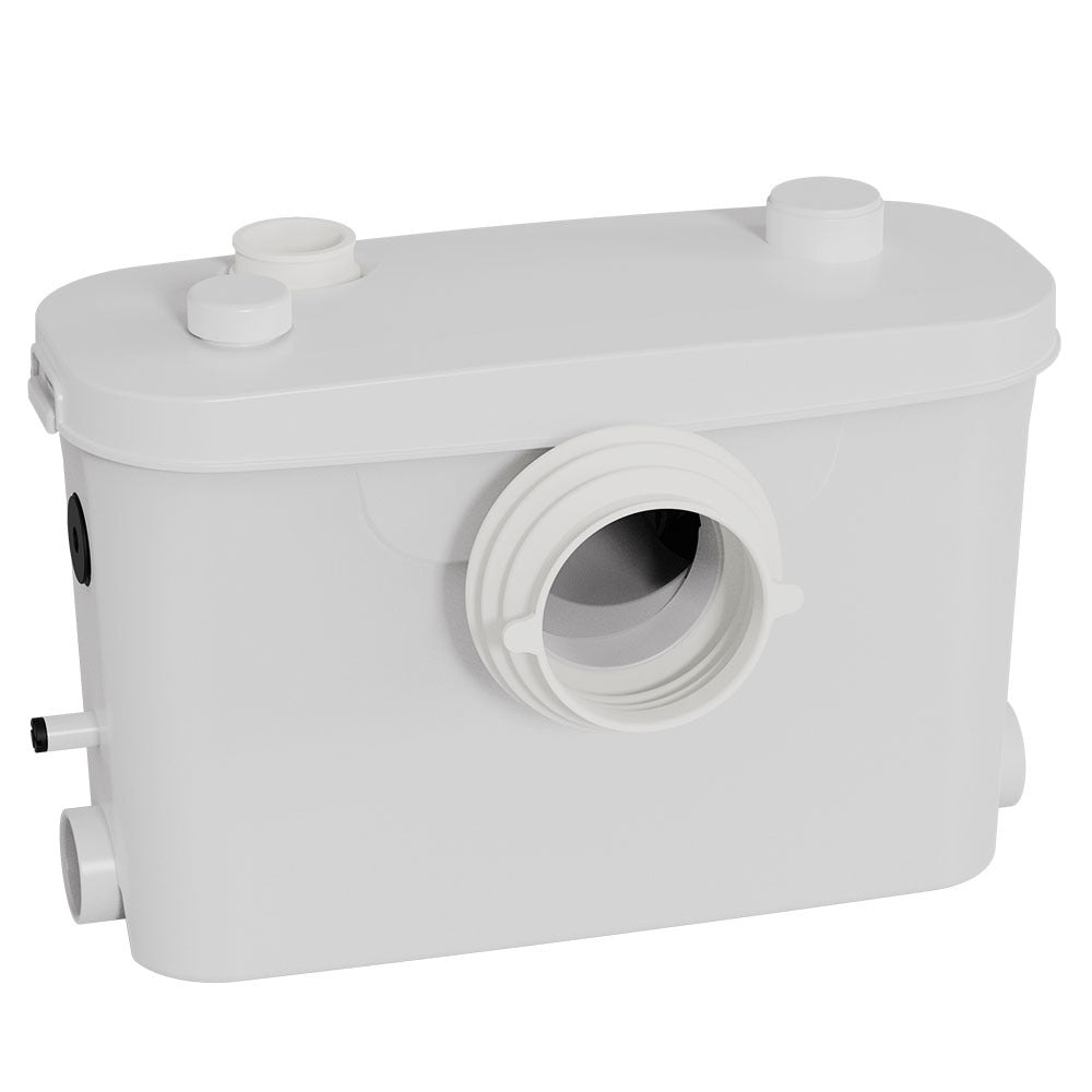 PROTEGE Macerator Pump, with 4 Inlet, for P-Trap Toilet, House, Bathroom, Shower, Sink, Washing Machine V219-PMPMCPPT4P4A