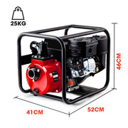 WARTON 2" 8HP Petrol High Flow Water Transfer Pump Irrigation Volume Inch V219-PMPPTLPROC02F