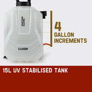 PROTEGE 15L Garden Weed Sprayer Multifunction Backpack Fertilizing Watering Farm V219-PMPSPRPROASI4