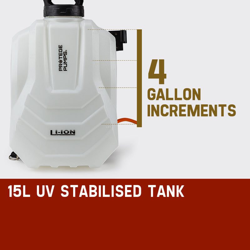 PROTEGE 15L Garden Weed Sprayer Multifunction Backpack Fertilizing Watering Farm V219-PMPSPRPROASI4