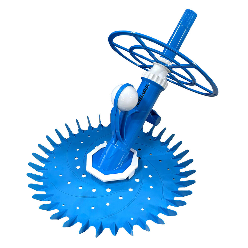AURELAQUA Automatic Pool Cleaner, Flow-valve Suction Tech for Floors, Walls & Waterline V219-POLCLNAR5BLB
