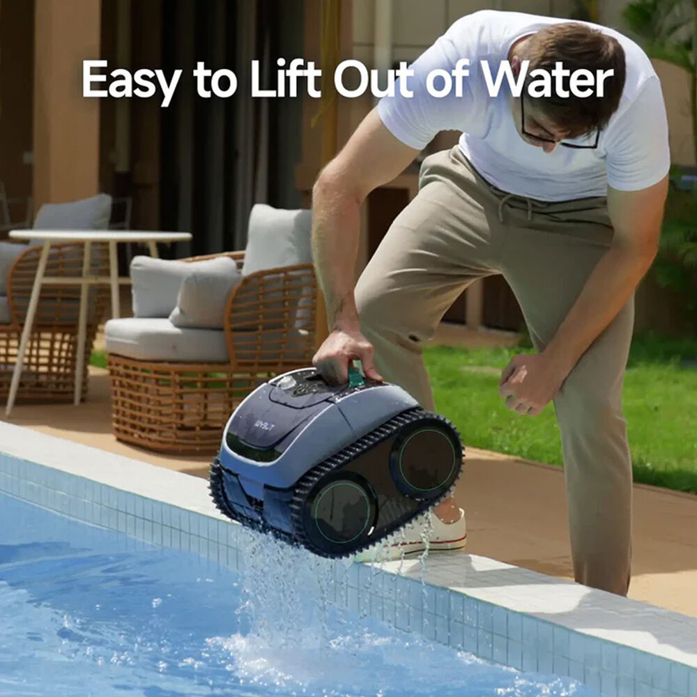 WYBOT C1 Cordless Robotic Pool Cleaner, with APP Control, Auto Vacuum Robot, Wall & Waterline Cleaning, Above V219-POLCLNWY1CLB