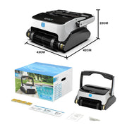 WYBOT Grampus 800 Robotic Pool Cleaner, Automatic Vacuum with Quick Clean, Wall Climbing Capability, Powerful V219-POLCLNWY8CCA