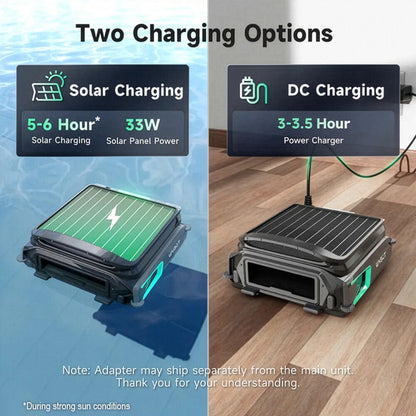WYBOT F1 Solar Robotic Pool Skimmer, Large 7L Basket, APP Control and Customisable Route, Automatic Cleaner V219-POLSKMWYF1LA