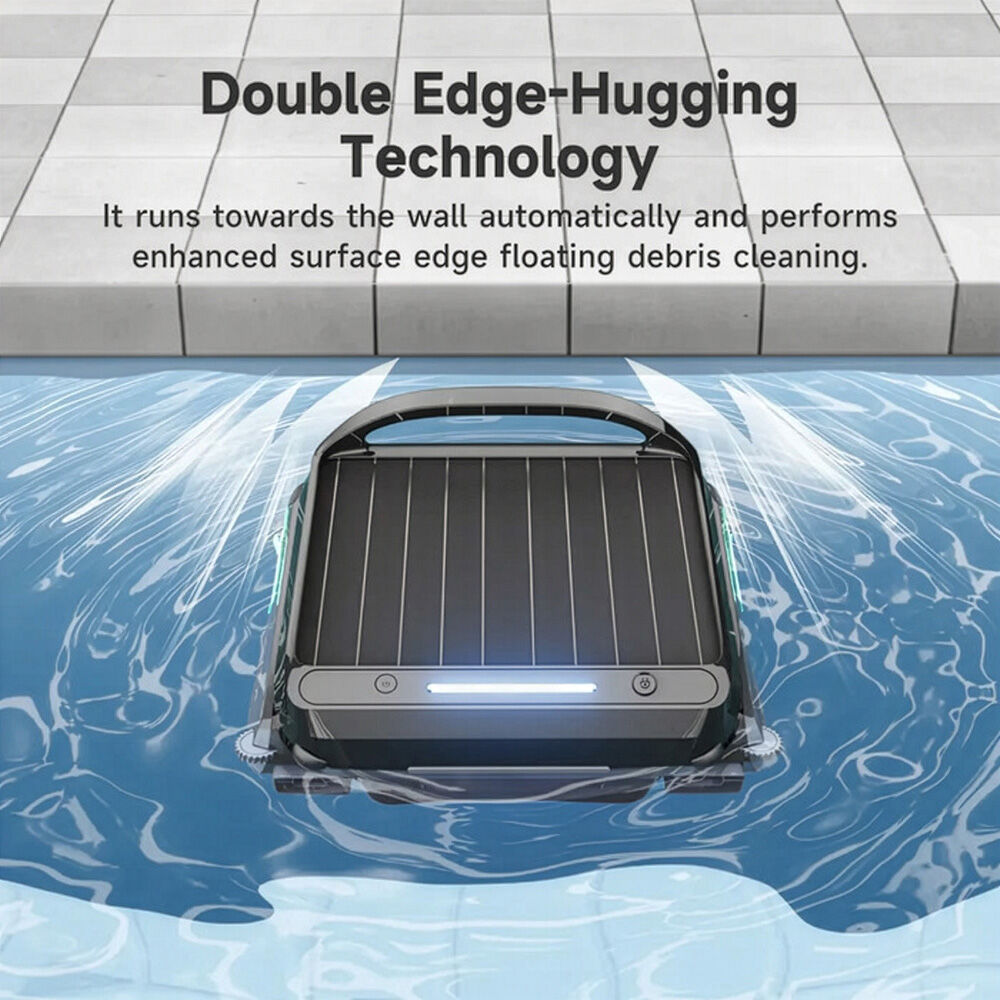 WYBOT F1 Solar Robotic Pool Skimmer, Large 7L Basket, APP Control and Customisable Route, Automatic Cleaner V219-POLSKMWYF1LA