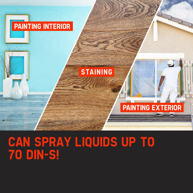 UNIMAC 740W HVLP Electric Paint Sprayer Gun - DIY Spray Station Tool V219-PPTSPYUMCA1KT